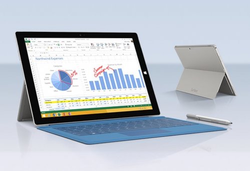 Surface 3:    Intel