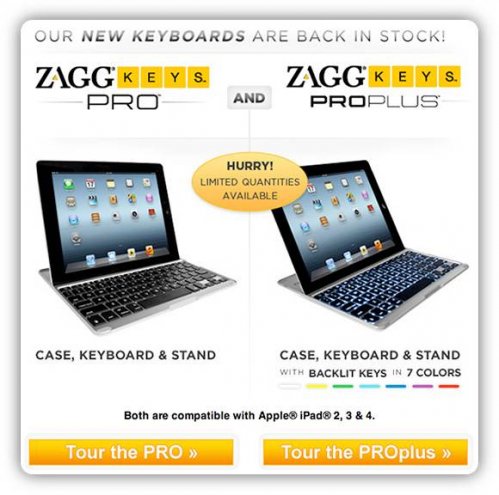 ZAGGkeys PROplus    iPad