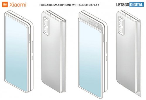 Xiaomi представлен концепт гибкого смартфона-книжки